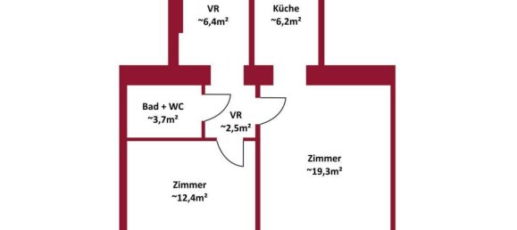 Oficina de 2 habitaciónes en Hernals, Austria No. 7520 6