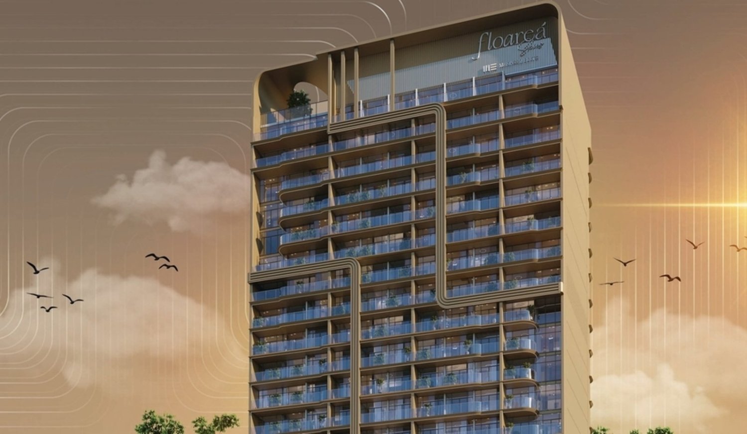 Apartamento T2 em Dubai, UAE N.º 98228