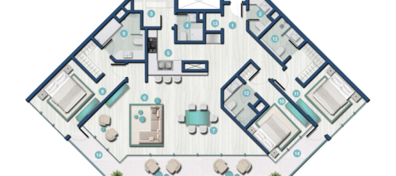 Studio in Al Hamra Village, UAE, Nr. 121439 15