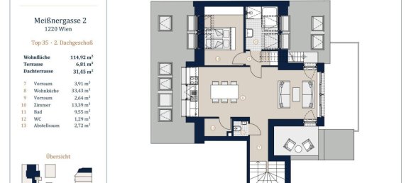 4 rooms Apartment in Vienna, Austria No. 147204 10