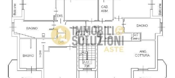 5-salle Appartement à Romano di Lombardia, Italy No. 278498 37