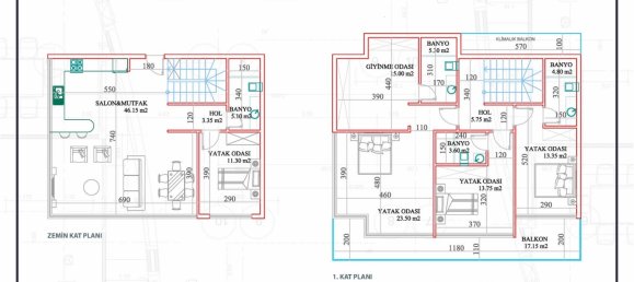 Apartamento de 2+1 en Kargicak, Turkey No. 13639 29