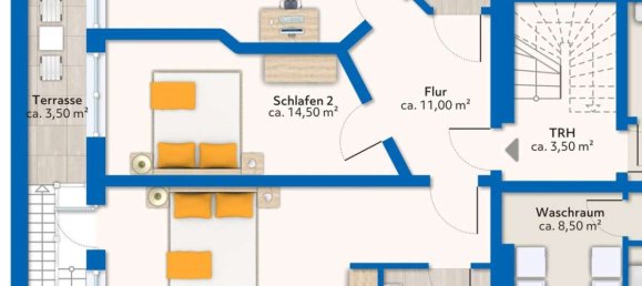 4 rooms Duplex in Main-Taunus, Germany No. 321199 8