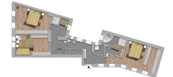 6 rooms Penthouse in Mariahilf, Austria No. 224014 19