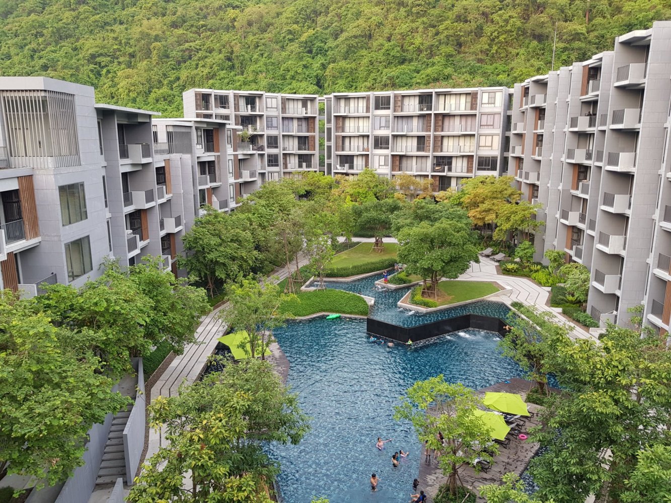 Кондоминиум  с 2 спальнями в Пак Чонг, Таиланд № 64597