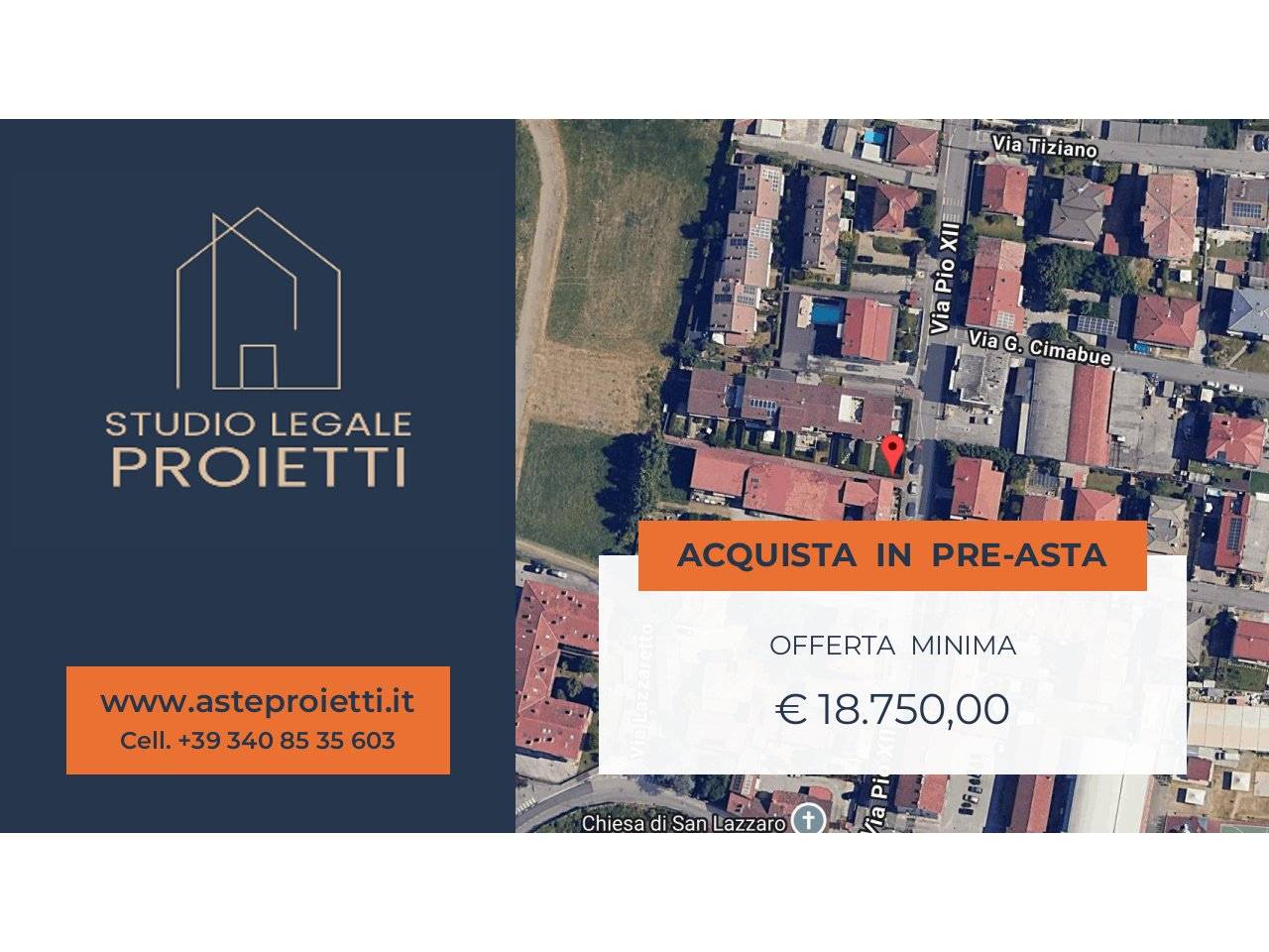 Garagem em Pozzuolo Martesana, Italy 19 m² N.º 303340