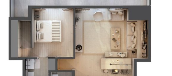 Apartment 1+1 in Izmir, Turkey No. 17573 5