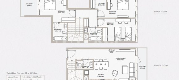 3 dormitorios apartamento en venta en Yas Island, Abu Dhabi, UAE № 181768 6