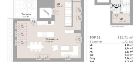 Apartamento de 3 divisões em Penzing, Austria N.º 194896 7