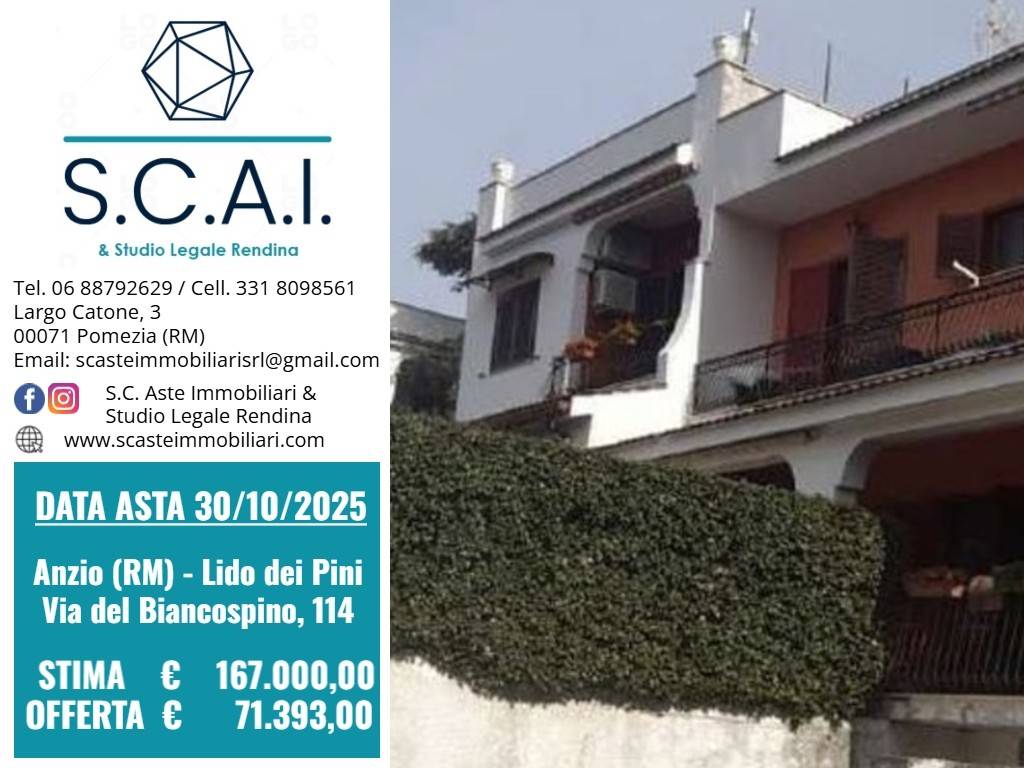 3 bedrooms House in Anzio, Italy No. 198227