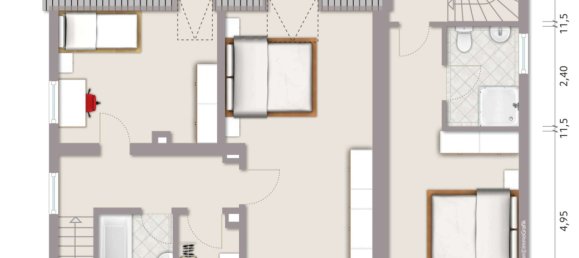 Moradia em banda de 9 divisões em Duisburg, Germany N.º 81830 34