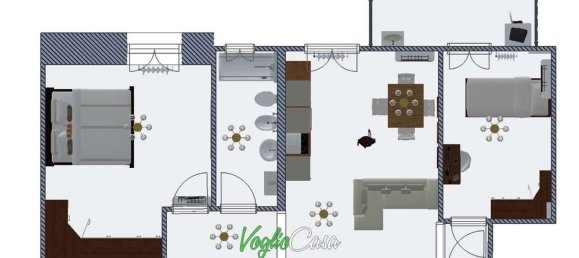 3 rooms Apartment in Florence, Italy No. 181754 4