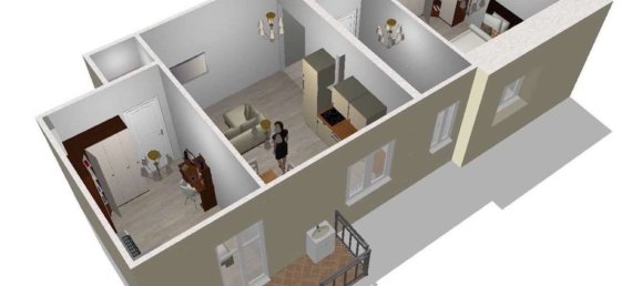 3 rooms Apartment in Florence, Italy No. 181754 11