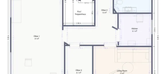 8-Zimmer Stadthaus in Hamburg-Mitte, Germany, Nr. 256361 3