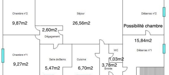 3 غرف نوم منزل في Grand-Charmont, France رقم 200924 26