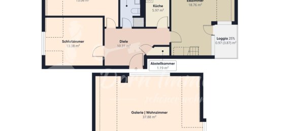 Дуплекс с 2 спальнями в Цвиккау, Германия № 368705 10