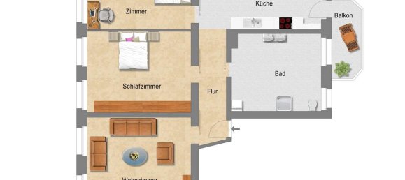 3 rooms Apartment in Charlottenburg, Germany No. 337923 24