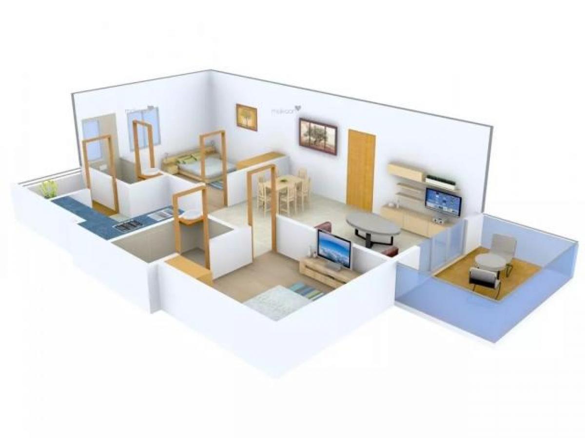 2 Schlafzimmer Haus in Bangalore, India, Nr. 13433