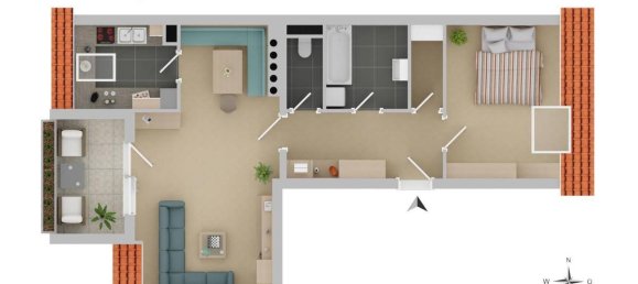 1 bedroom Apartment in Klagenfurt am Worthersee, Austria No. 224018 15