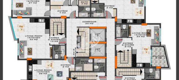 Apartment 1+1 in Mahmutlar, Turkey No. 4773 29