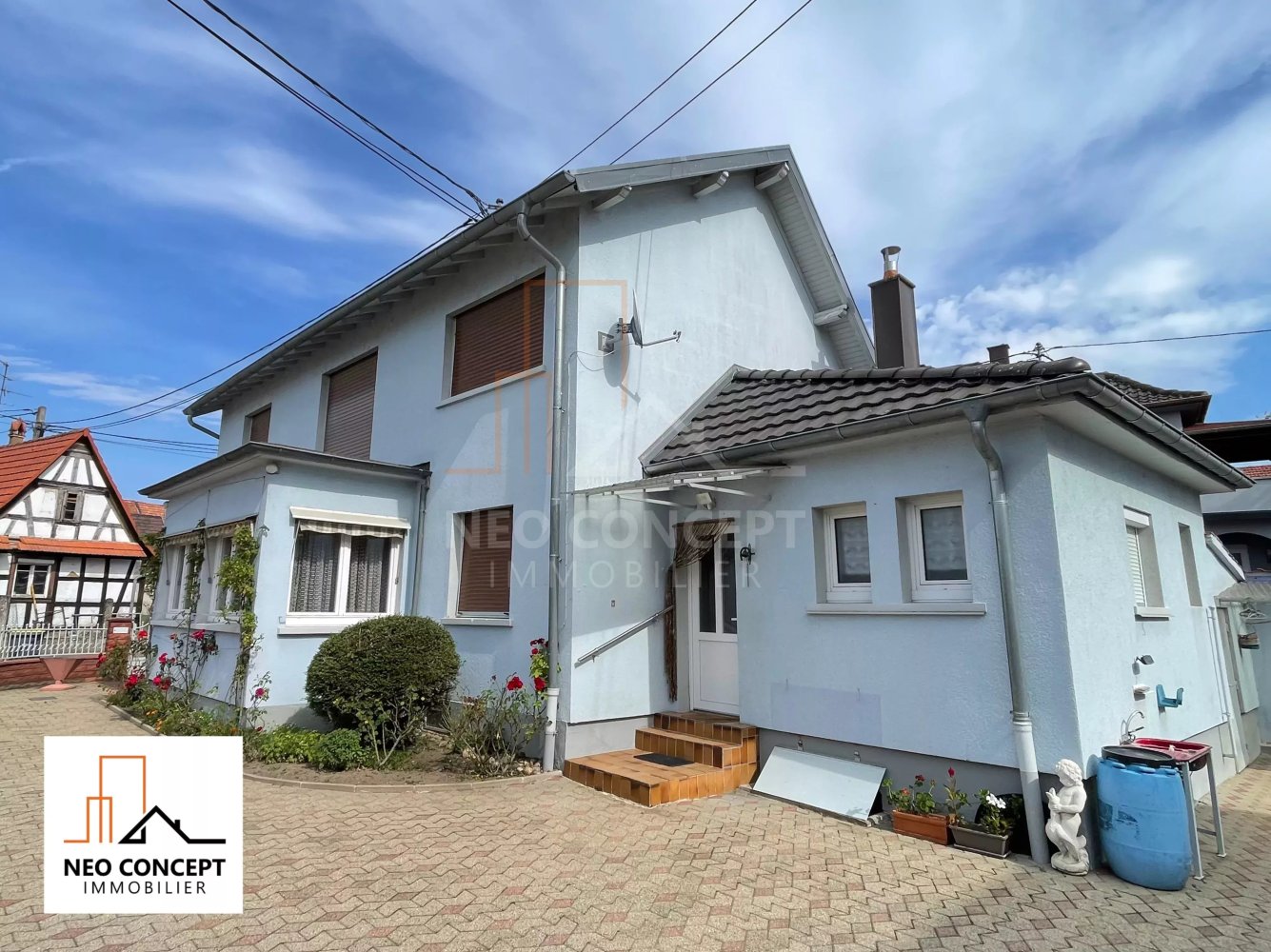 Таунхаус с 3 спальнями в Gries, Франция № 77875