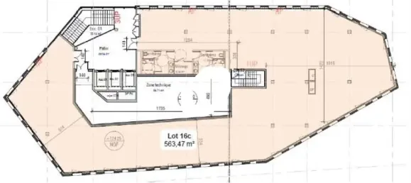 7535m² Office in Palaiseau, France No. 302403 14