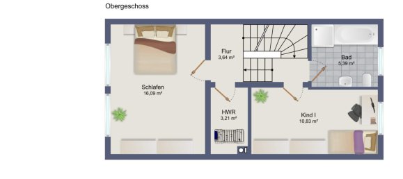 4 غرف نوم تاون هاوس في Darmstadt-Dieburg, Germany رقم 224292 4