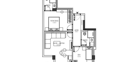 Apartment 2+1 in Antalya, Turkey No. 20917 11