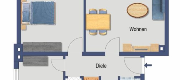 3 rooms Apartment in Cologne, Germany No. 121258 3