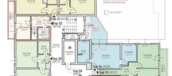 Квартира с 4 комнатами в Гозау, Австрия № 85271 11