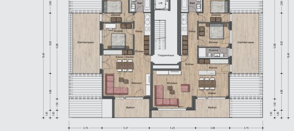 2 غرف نوم شقة في Stalden (VS), Switzerland رقم 280 12