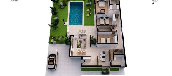 3 غرف نوم فيلا في Banos Y Mendigo, Spain رقم 9621 16