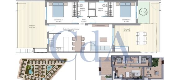 2 bedrooms Bungalow in Torrevieja, Spain No. 5514 24