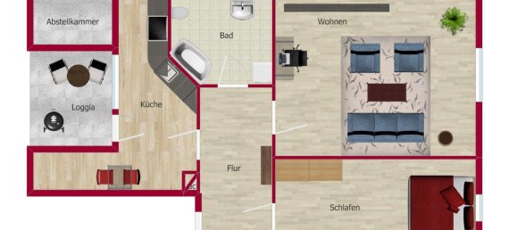 1 bedroom Apartment in Leipzig, Germany No. 4914 15