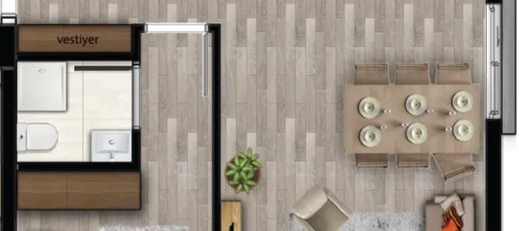 Wohnung 2+1 in Aksu, Turkey, Nr. 33173 12