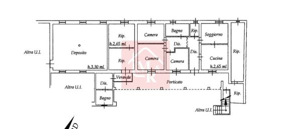 6-Zimmer Wohnung in Udine, Italy, Nr. 163478 13