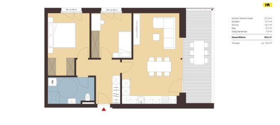 3 rooms Apartment in Dornbirn, Austria No. 168289 3