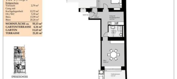 Apartamento de 2 habitaciónes en Wahring, Austria No. 168292 9