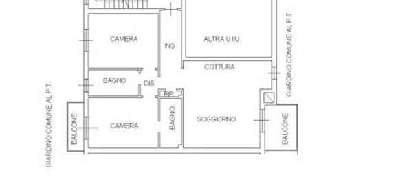 3 rooms Apartment in Vimercate, Italy No. 4136 7