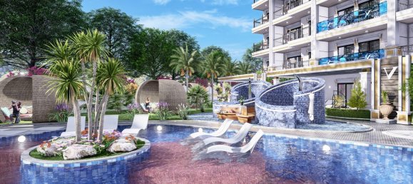 Apartamento de 2 divisões em Oba, Turkey N.º 10720 6