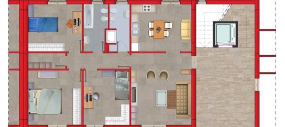 4 rooms Apartment in Teverola, Italy No. 64845 10