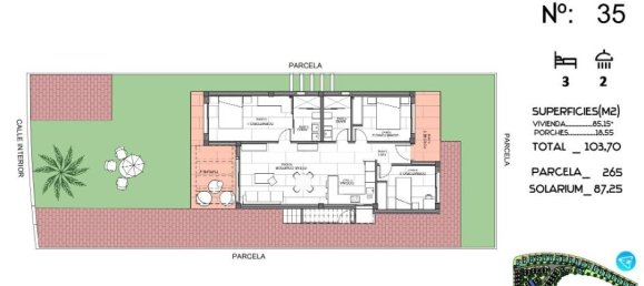 Casa de 3 dormitorios en Algorfa, Spain No. 285681 16