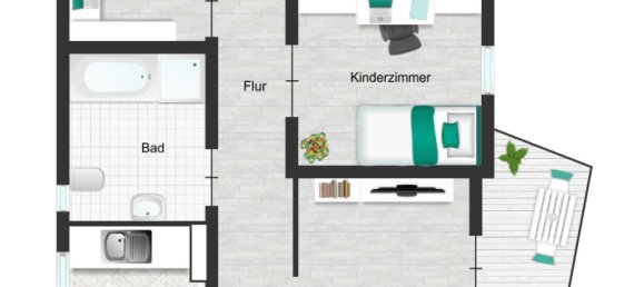 3 chambres Appartement à Stuttgart, Germany No. 350779 20