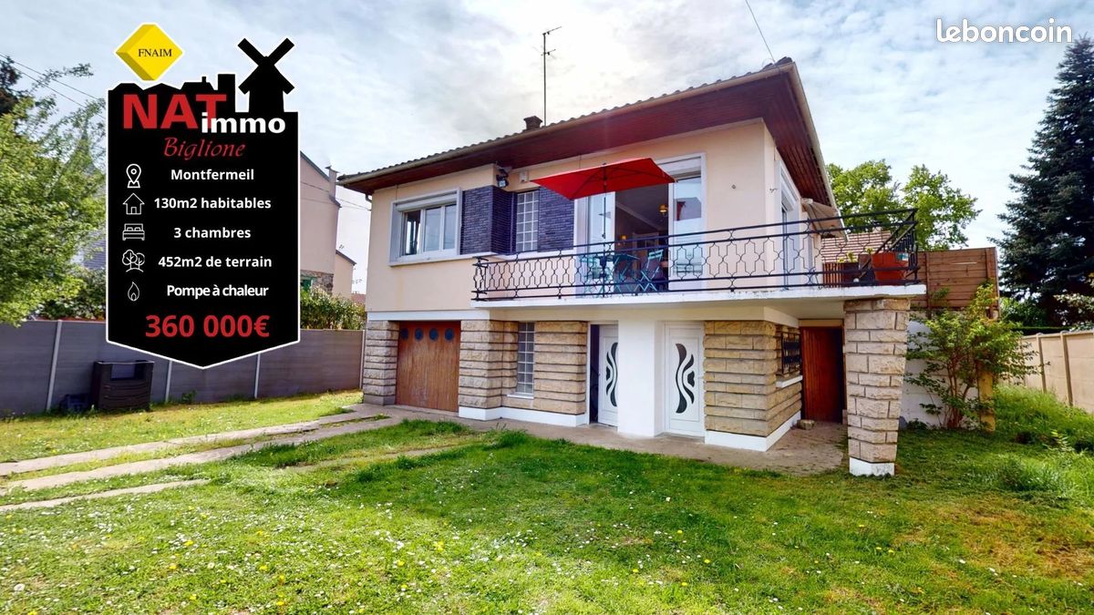 3 bedrooms House in Montfermeil, France No. 329546