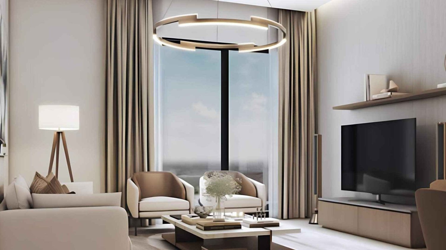 2 غرف نوم شقة في Skyvue Spectra, Nadd Al Sheba, UAE رقم 64852