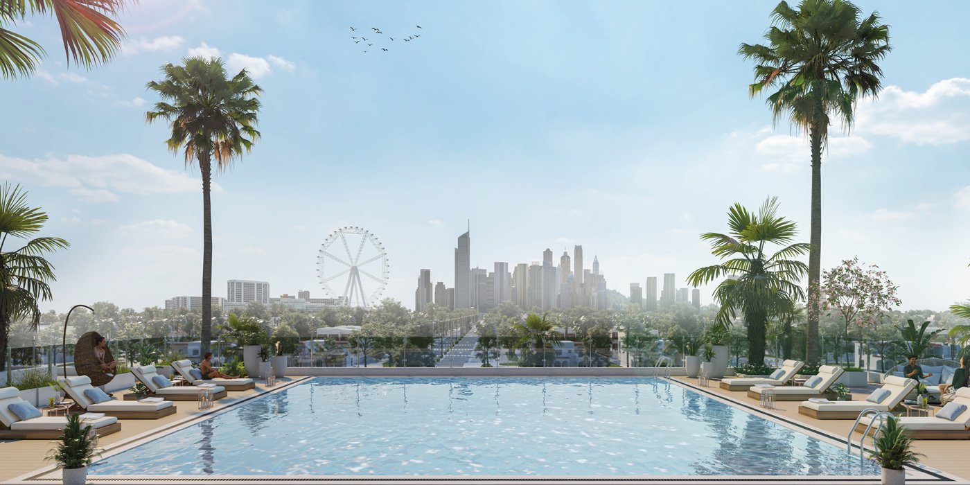 Studio in AZIZI VISTA, Dubai Studio City, UAE No. 60526