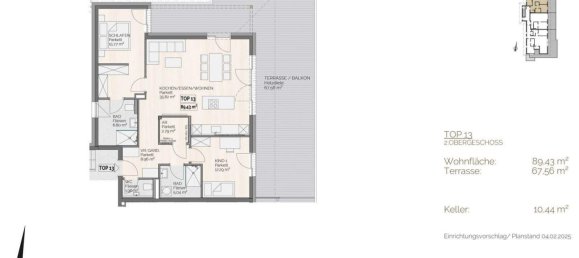 3 rooms Apartment in Tiefgraben, Austria No. 188865 6