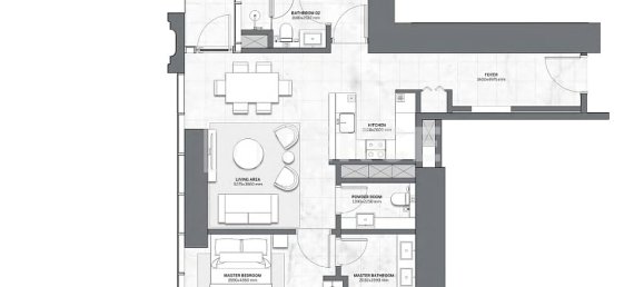 3 chambres Appartement à Al Satwa, UAE No. 95843 21