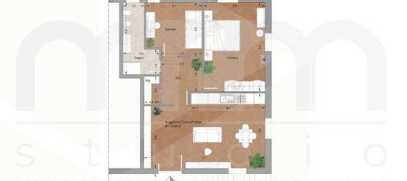 3غرفة شقة في Pescara, Italy رقم 26282 2