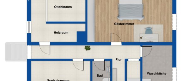 Bungalow de 3 divisões em Luneburg, Germany N.º 281575 16